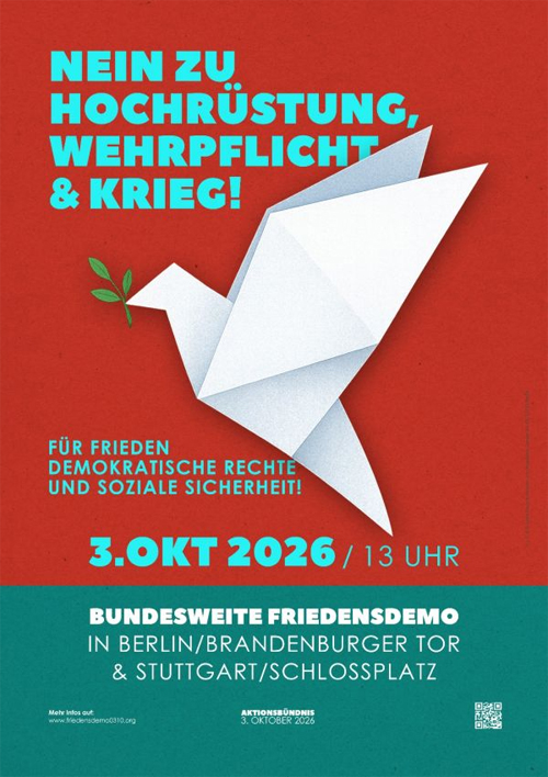 NEIN ZUR HOCHRÜSTUNG, WEHRPFLICHT & KRIEG NEIN ZUR HOCHRÜSTUNG, WEHRPFLICHT & KRIEG