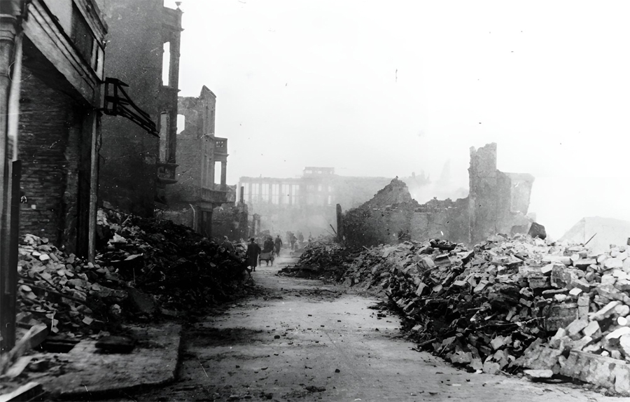 zerstörtes Emden